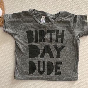 First birthday boy shirt
